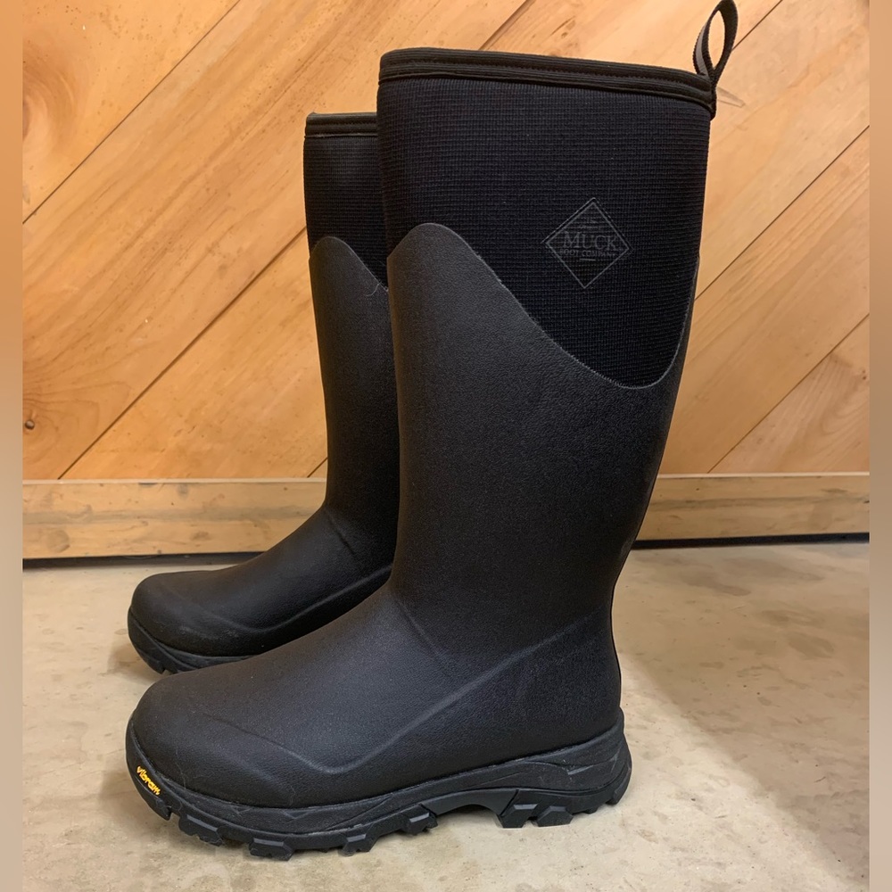 The Original Muck Boot Company Arctic Ice Tall Boots, Black, Men’s 8